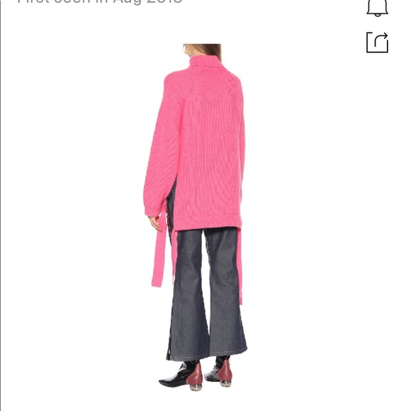 Ellery Wallerian Pink Oversized Wool Sweater BNWT - Picture 3 of 9